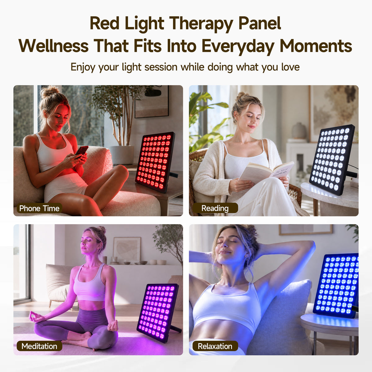 Lovetenet A081 · Targeted Red Light Wellness Panel