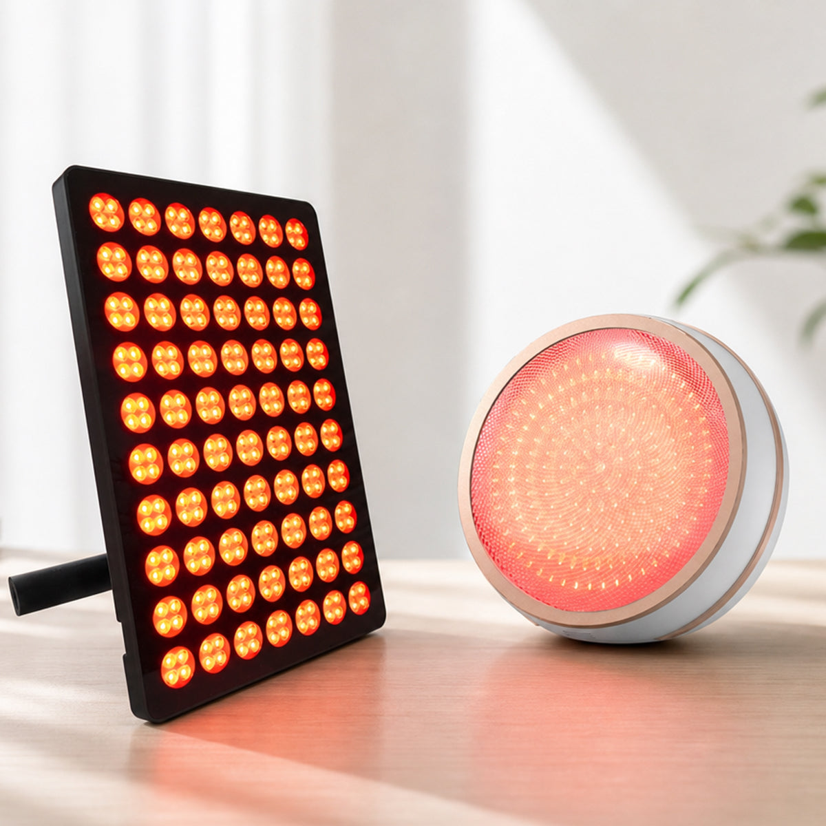 Lovetenet rectangular and round light therapy panels